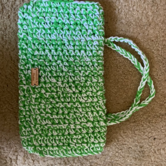 Handmade One of One Crochet HandBag - Picture 2 of 3